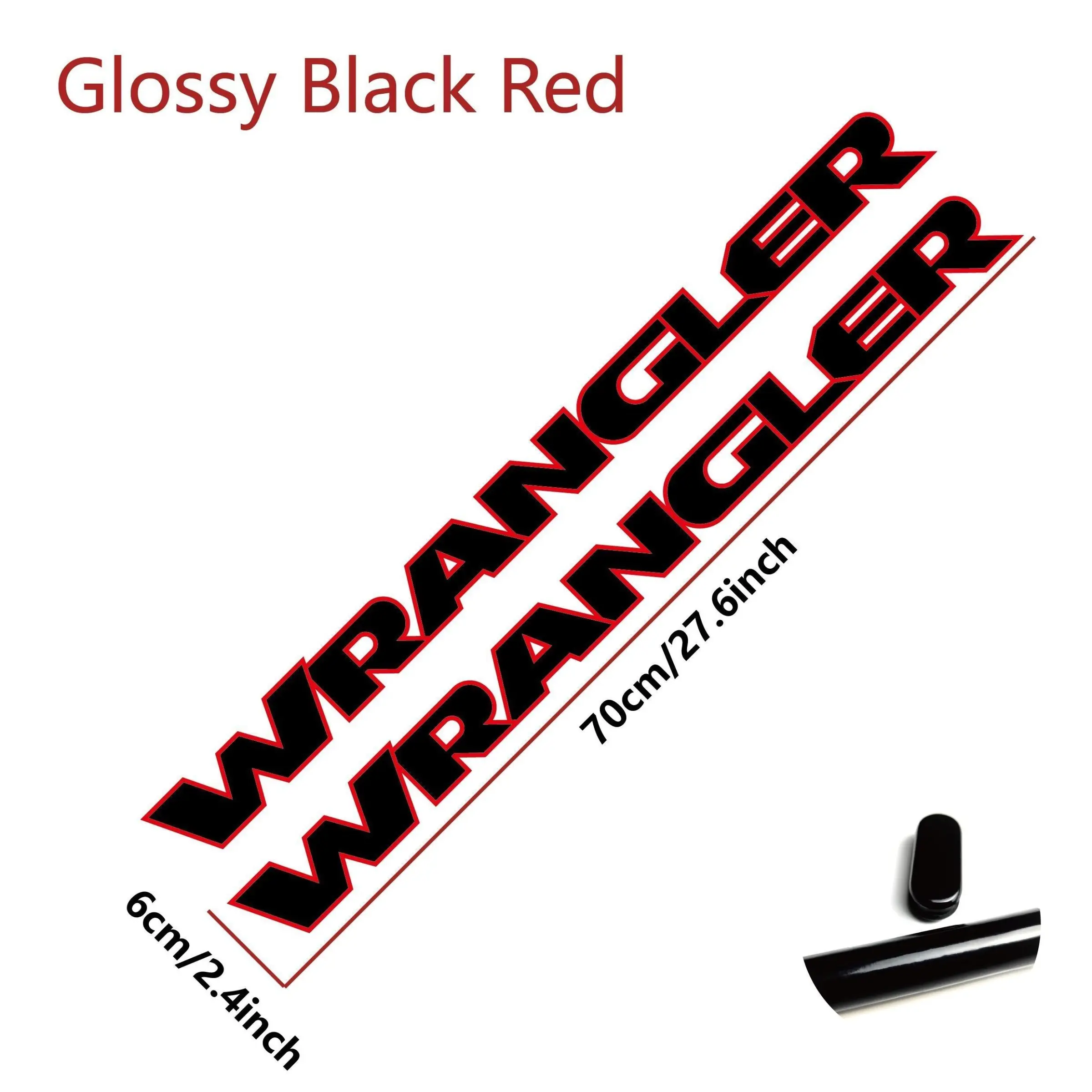 2 Piece Car Hood Vinyl Sticker Set, Durable Easy Install, Compatible with Jeep Wrangler, Automotive Accessories, Stylish Protection, Car Decals, Car Stickers