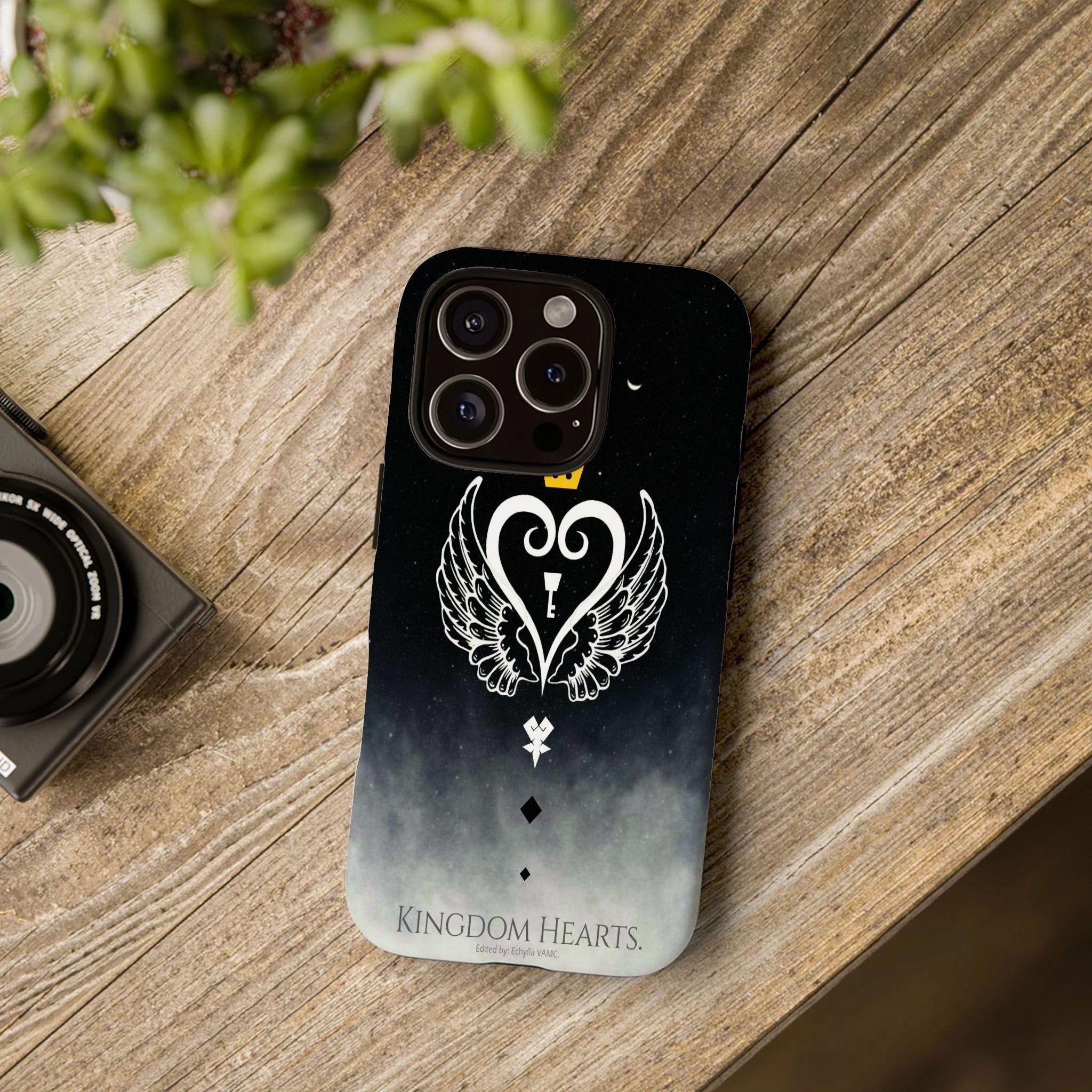 Kingdom Hearts Double-layer durable phone Cases For iPhone 17 16 15 14 13 12 Promax Pro Plus, hard shell protection ,Unique design,best Gift