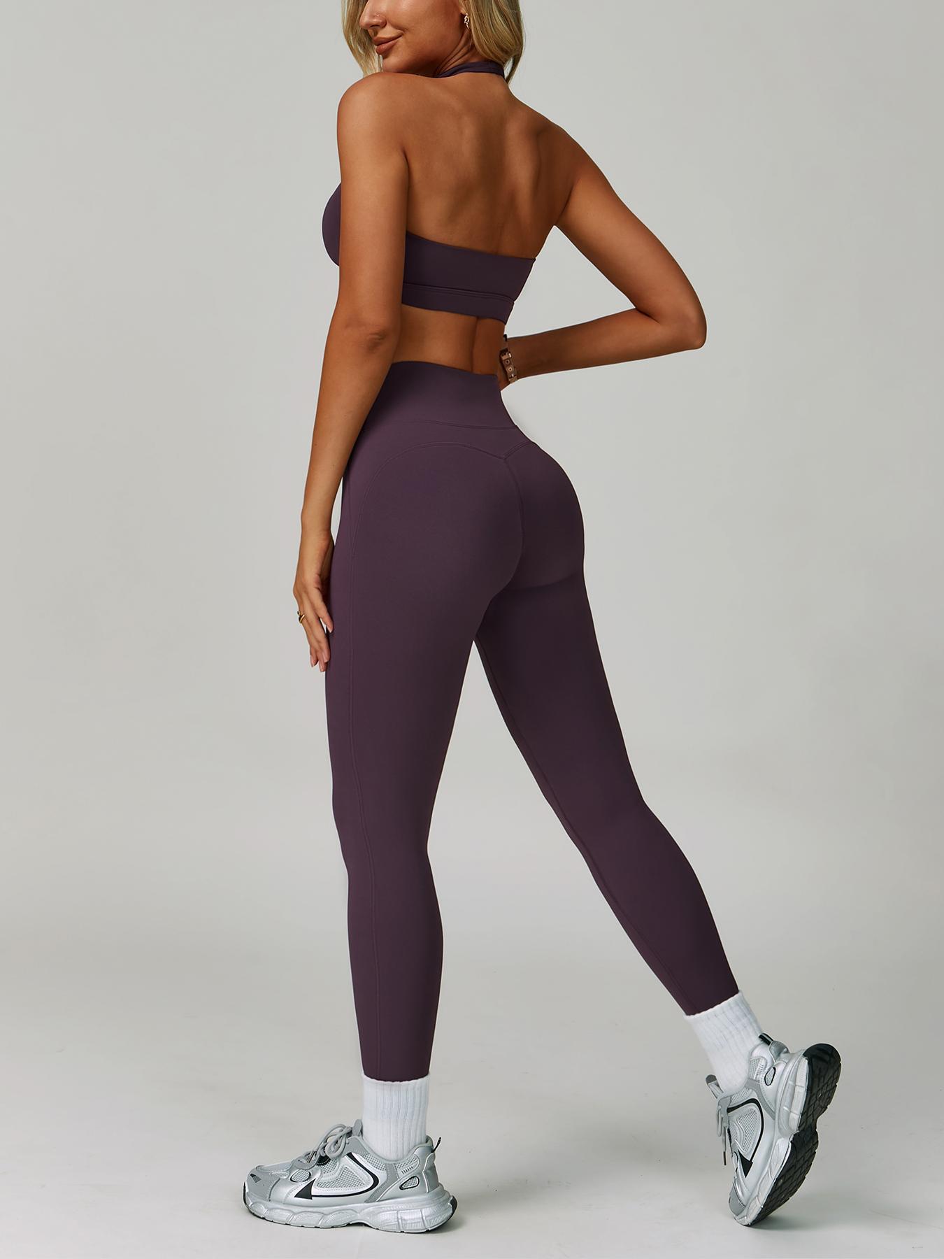 Women's Two-Piece Sports Set, Comfortable Activewear for Fitness and Gym, Athletic Clothing for Everyday Use