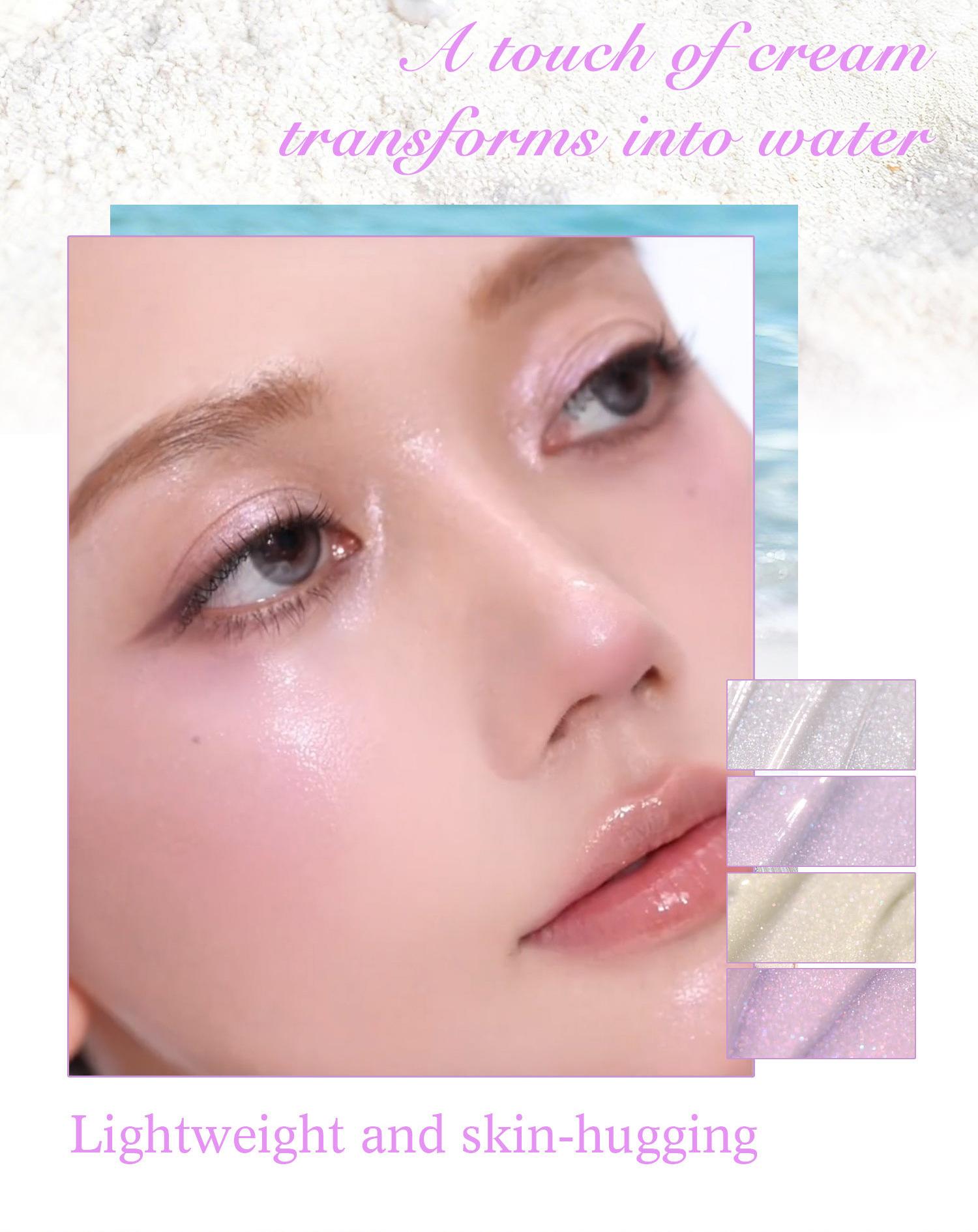 OLIBOLLA Illuminating 3D Highlighter, Face Brightening, Pearlescent Shimmer, Blush, Highlighter Powder