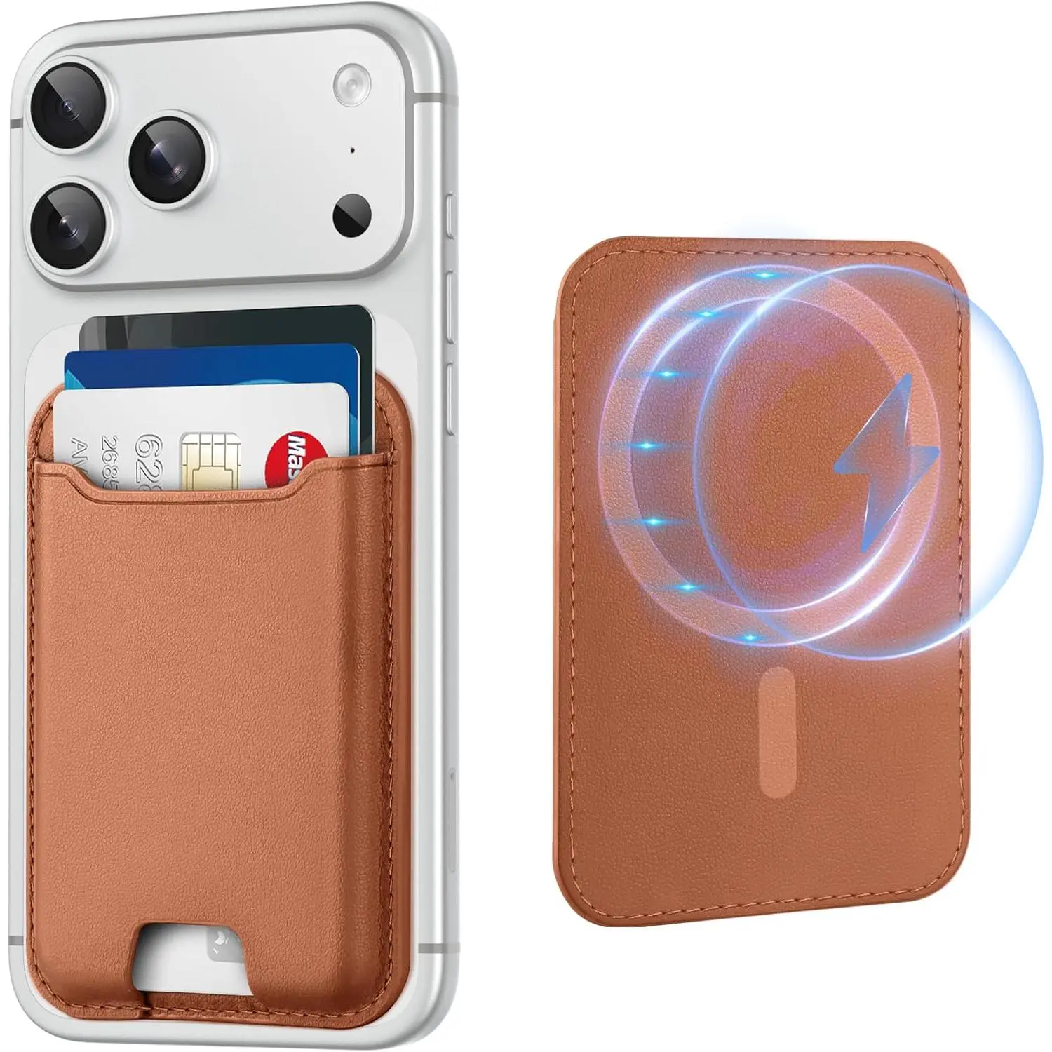 for Magsafe Wallet, 4 Card Holder,   Phone Wallet