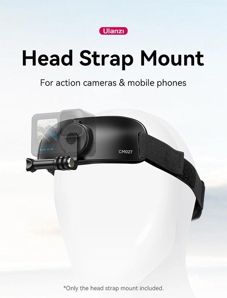 CM027 Chest Head Strap Mount Belt For Smartphone Gopro insta360 x3 dji osmo Pocket 3 Action Camera Accessories Outdoor Video