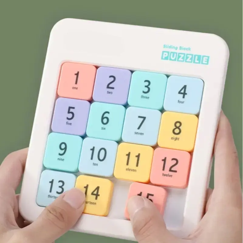 Digital Sliding Puzzle Magnetic Math Game, Party Activity Supplies, Party Gifts, Birthday Presents, Back-To-School Essentials