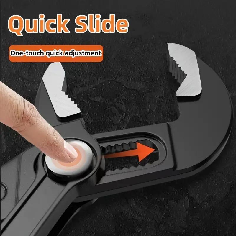 Quick Adjustable Pump Pliers, V-shaped Multi-tooth Pliers, Multi-functional Universal Pliers, Large Cutter Pliers, Quick Release Pipe Pliers
