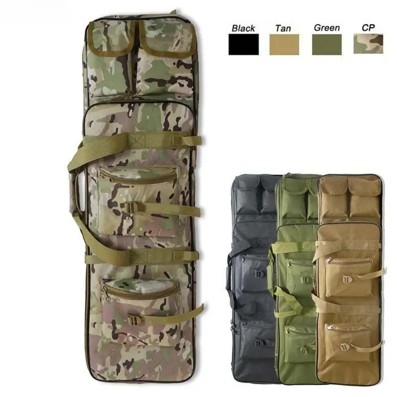 Men's Outdoor Sports Shooting Backpack, Tactical Gun Bag, Hunting Accessories, Airsoft Gun Bag, Nylon Camping Fishing Bag, Backpack Bags