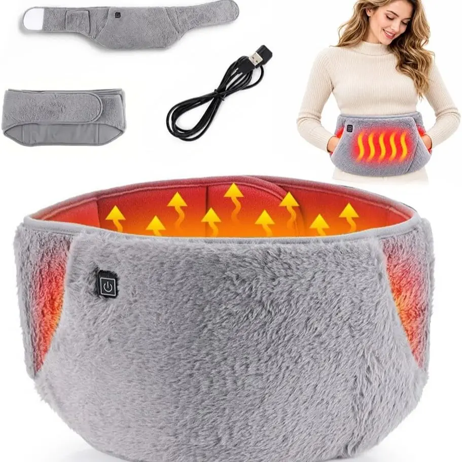 Heating Belt & Hand Warmer Bag ,With 3 Temperature Settings,Usb Powered, Comfortable Back Heating Pad, No Mobile Power Included，Hand Warmer Belt