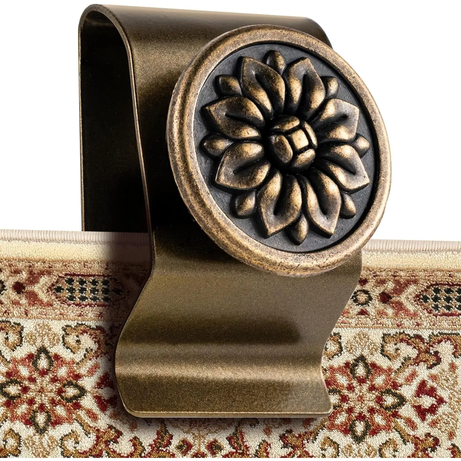 Quilt Hanger for Wall for Display,4 Pack Stainless Steel,Tapestry Hangers,Tapestry Hangers for Walls,(Bronze)