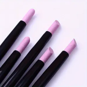 5PC selling quartz stone scrub pen cutin remover fader trimmer dead skin remover professional nail care tool
