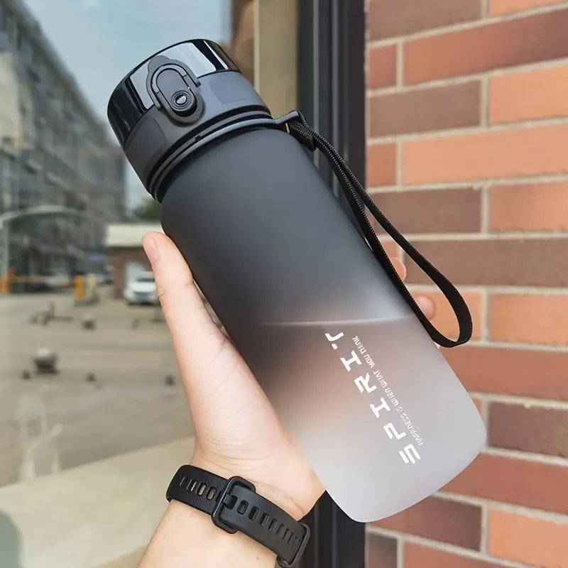 Sport Water Bottle for Men Women Students Fitness Gradient Color High Capacity Leakproof Water Bottles BPA Free Portable Drinkware Travel Gym Teacup