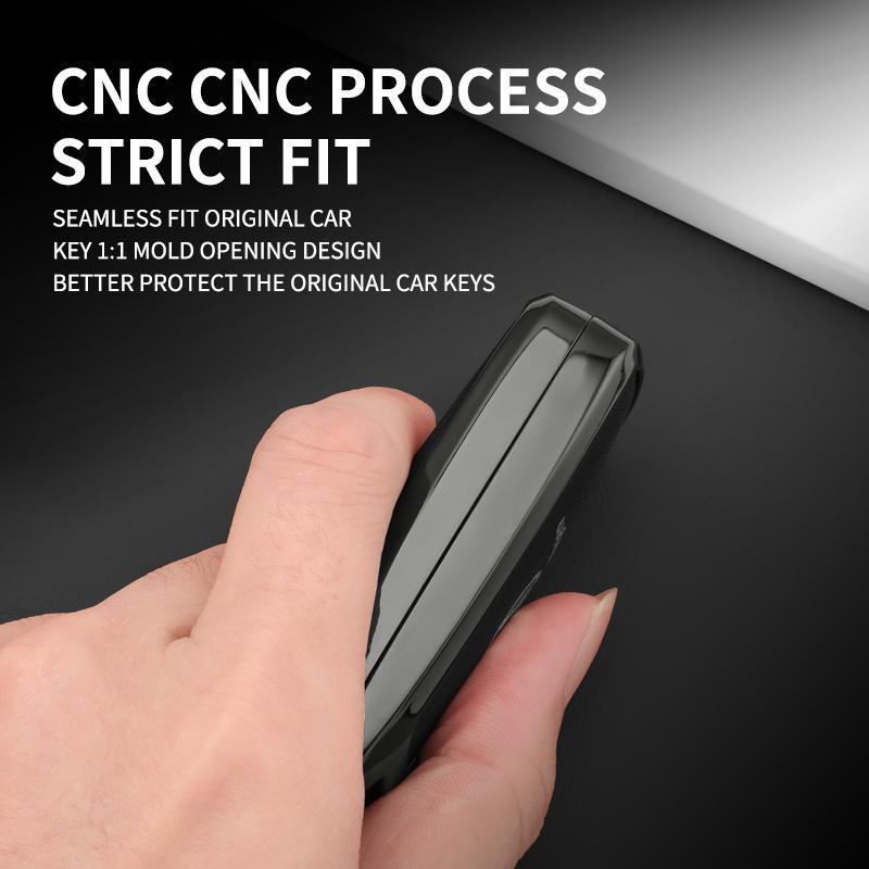 Zinc Alloy Leather Car Key Cover for Volkswagen VW Polo Golf Passat Tiguan Beetle Caddy T5 Eos Skoda Octavia Seat Leon Altea, Car Key Protector, Car Key Accessory, Car key Gift