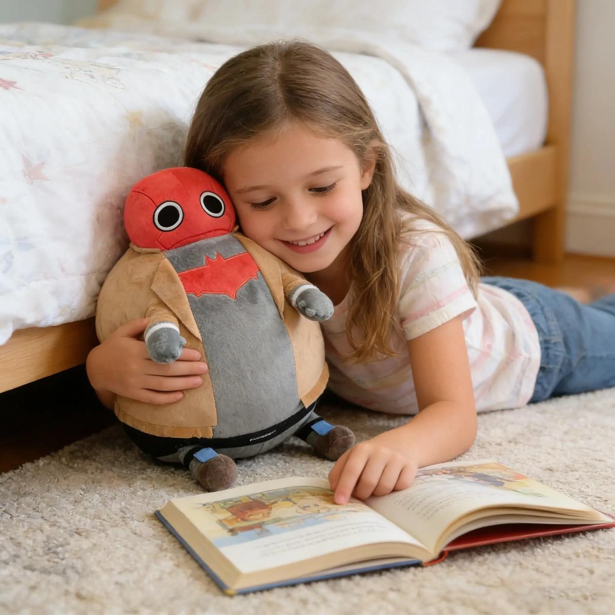 Fat Jason Todd Plush Toy – Super Squishy Stress Relief Gifts for Adults and Kids, Anxiety Relief Fidget Toy, Soft Squishies for Fans, Kawaii Desk Decor