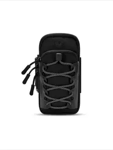 Reflective Arm Bag for Outdoor Sports, Adjustable Elastic Strap Secure Fit Armband Phone Holder Compatible with E Bike Ebike Accessories for Runners Cyclists Commuters