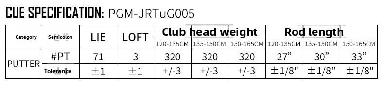 PGM Golf Clubs – Training Clubs for Men & Women, Junior Sets, Kids' Clubs, and Beginner Putters