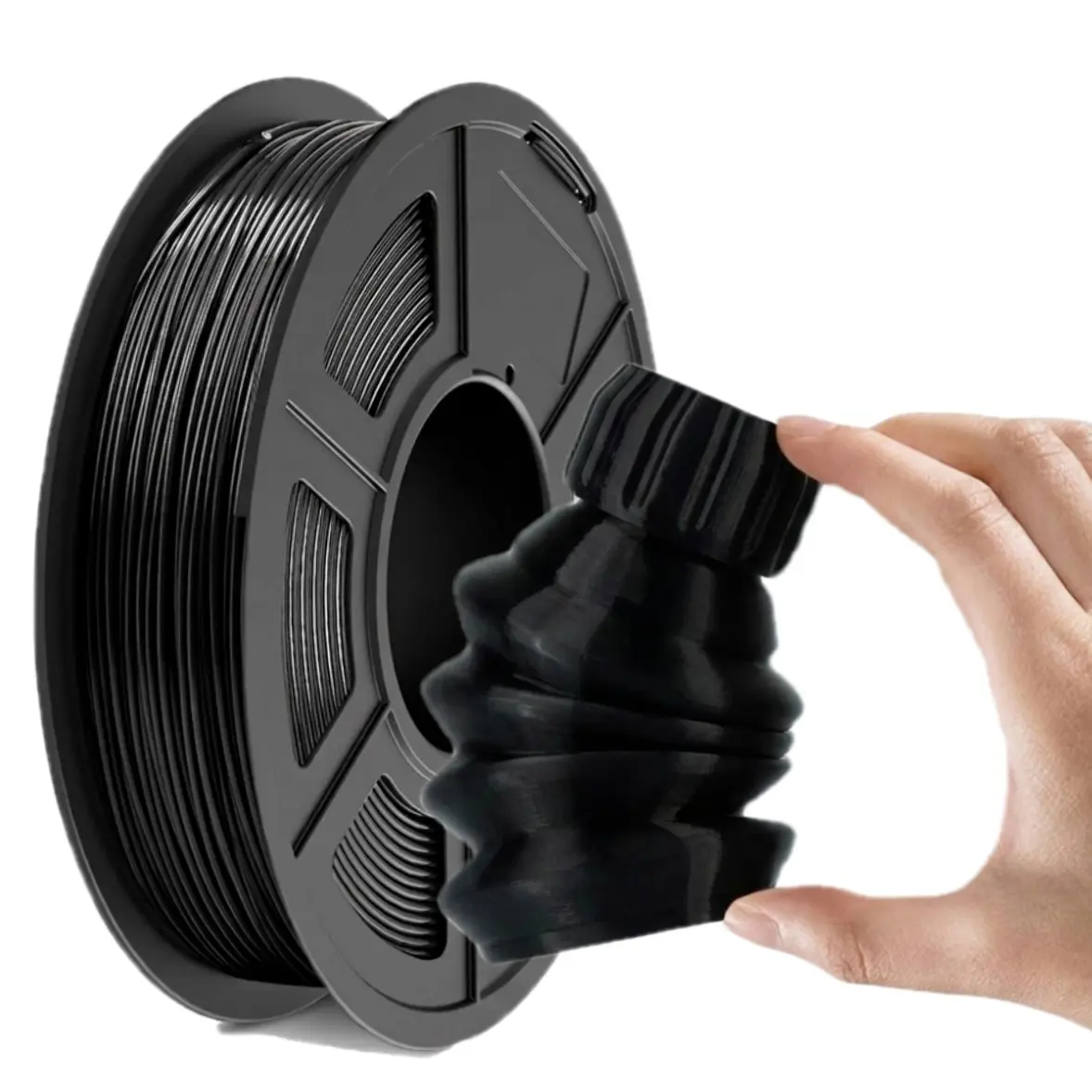 Tpu Filament 1.75mm, 95a Flexible Tpu for 3D Printers, No Clogging, 250g Spool, Precision +/- 0.03mm, Ideal for Printing Projects