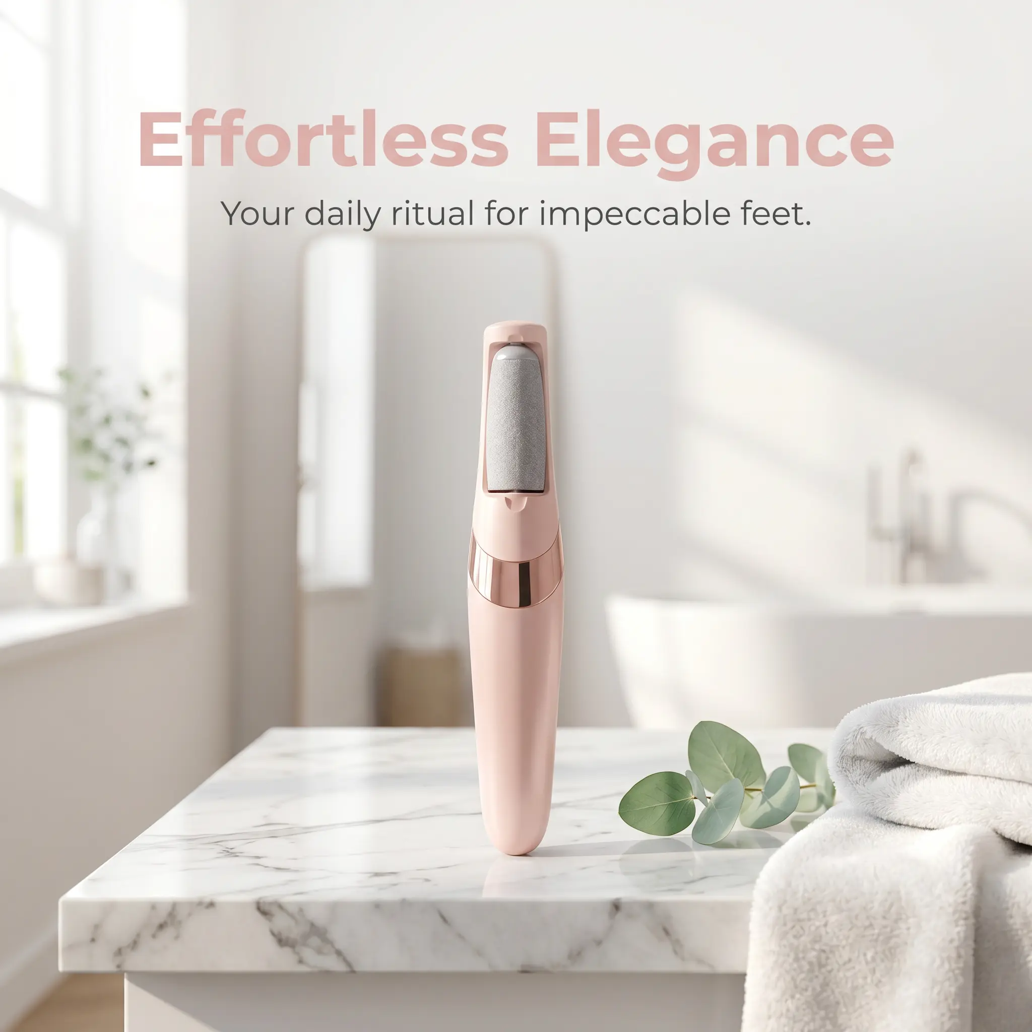 Electric Foot Callus Remover Portable Electronic Foot File Pedicure Tools Waterproof Foot Scrubber for Dead Hard Cracked Dry Skin Manicure Nail Care Cuticles