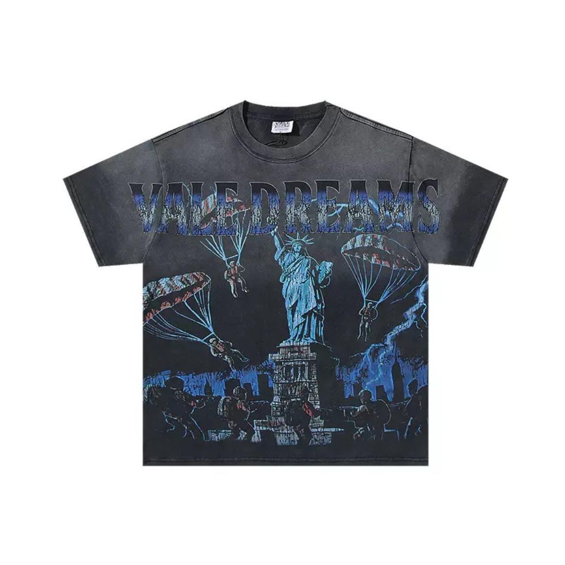 Vale Forever Fury Big Tee Clothing Gift Graphic Tee Shirt Top Men Trendy Casual Top Streetwear Fashion Cool Graphic Design Unisex Oversized T-shirt Modern Style Urban Wear Comfortable Summer Tee