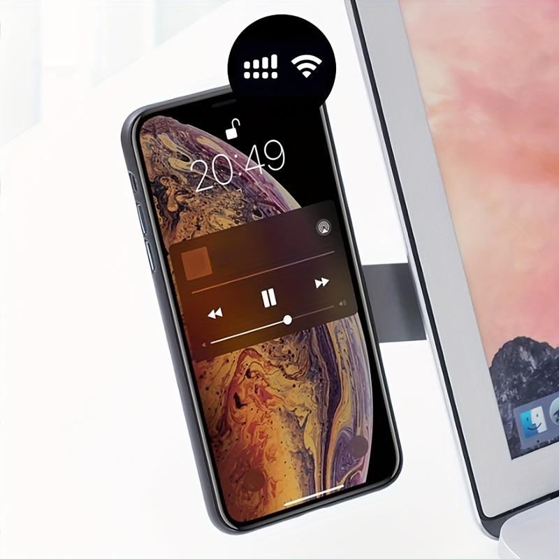 Notebook Computer Expansion Bracket - 1pc Laptop Screen Support Holder - Dual Monitor Display Clip Plastic Sticky Magnetic