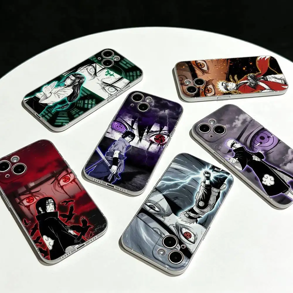 Clear Background Color Robed Sage Bust Multi Red Circular Eye Close-Up Full Lens Protection Clear Shel For iPhone 17 16 15 14 13 12 11 Pro Max Plus