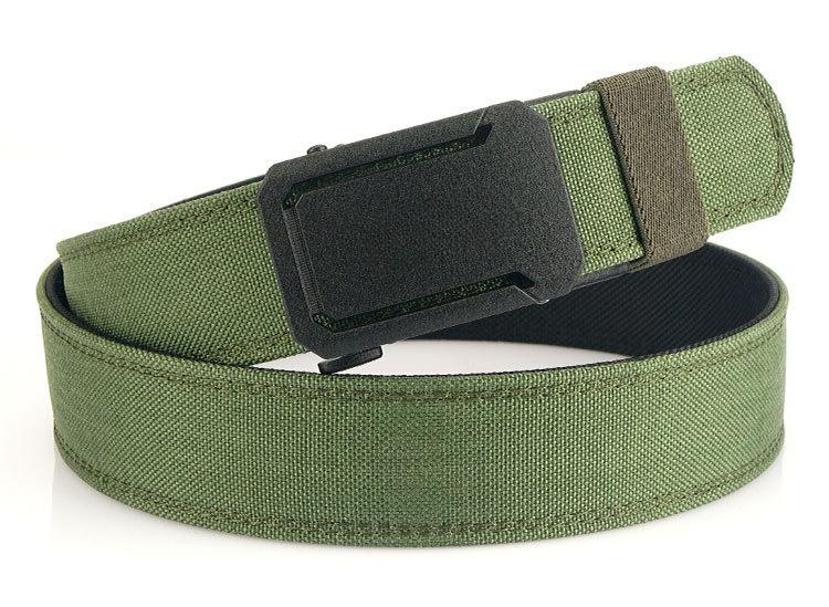 Belt 1.75" Stretch Ratchet Nylon Belt Reinforced Buckle Sport Belts CCW Belts, men's and women's tactical belt, outdoor hunting tactical belt, tactical automatic buckle men's belt