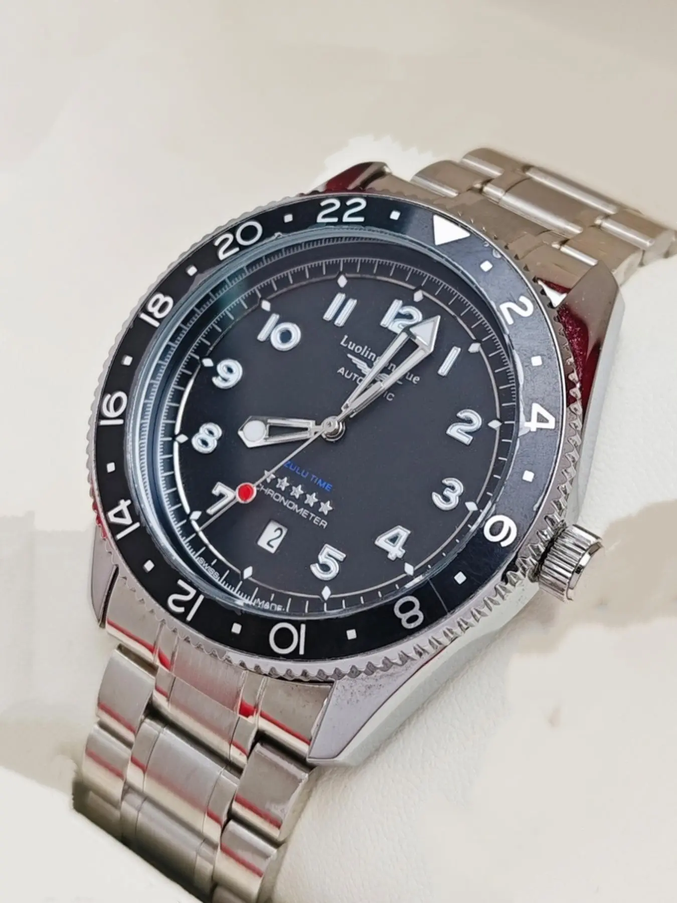 Luxury Business Men's Mechanical Movement Watch, Hollow Design, Butterfly Buckle Durable Stainless Steel Strap, Fashion Casual Automatic Watch, High-Value Gift, Automatic Wristwatch, Exquisite Watch