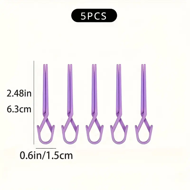 5pcs Nail Shaping Clamps, Phototherapy Nail Auxiliary Positioning Accessories, Anti-slip Nail Art Tools, Used to Expand Nail Art, Suitable as a Mother's Day Gift