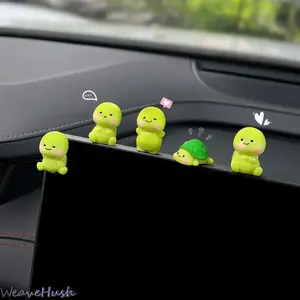 5Pcs Mini Turtle Car Ornaments, Adorable Dashboard Decor for Vehicles, Car Accessories, Accessories For Car