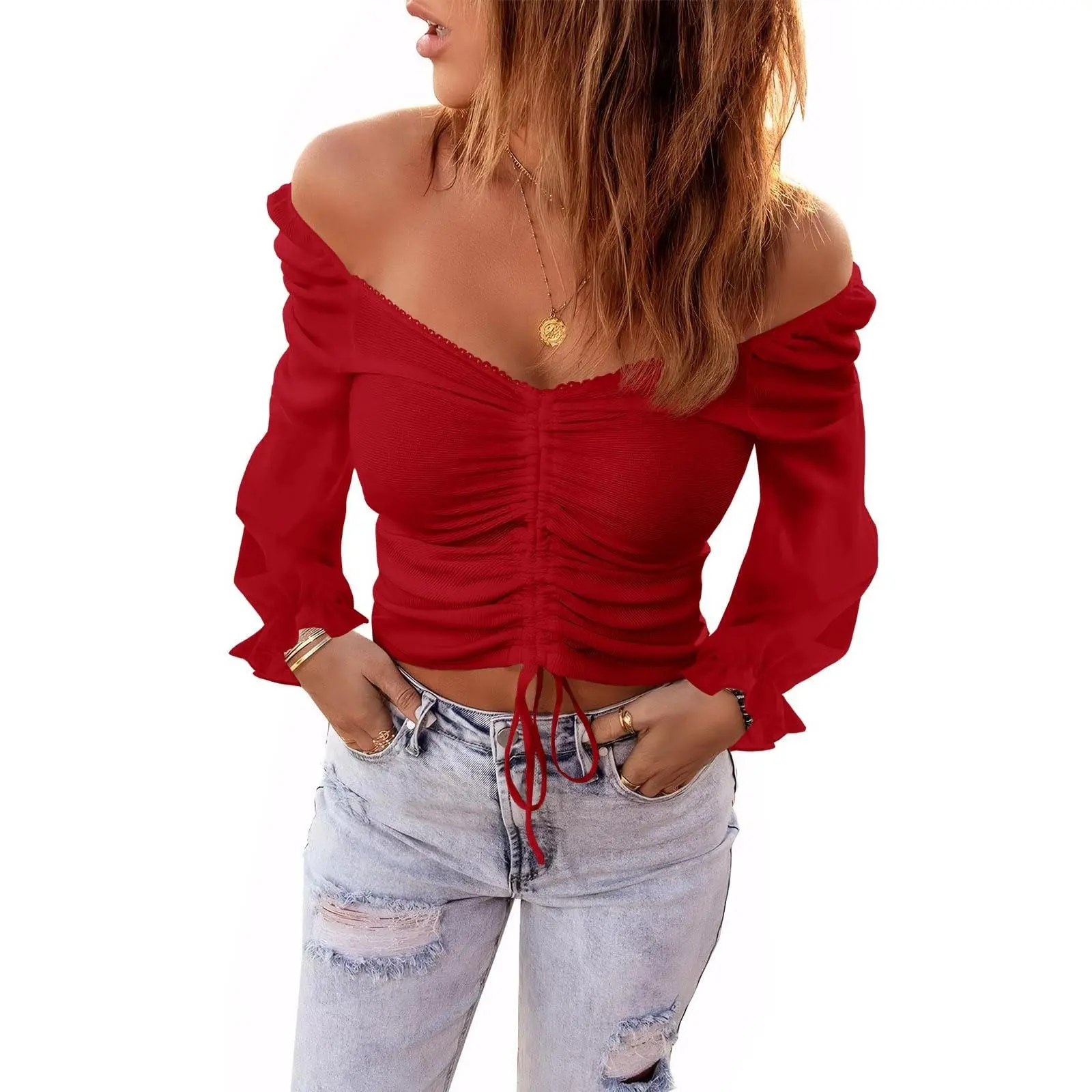 Red-Long Sleeve