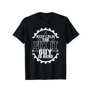 Humorous Handyman T-Shirt for Men - Stay Relaxed, The Repair Expert Has Arrived - Mechanic Tool Design Tee - Sturdy Shirt for Tasks And Home Fixes - Perfect Gift for Construction Workers, Electricians