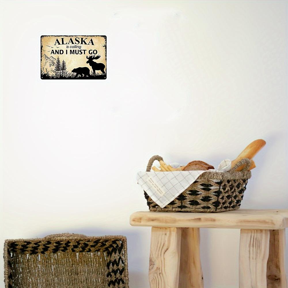 【20*30cm/8*12inch】One piece of iron plate painting UV printing decorative painting, size is 7.87*11.81inch, suitable for indoor and outdoor wall decoration