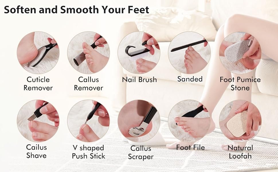 Collapsible Foot Spa Bath with Heat and Massage Roller, Bubble, Temperature Control, Remote Control, Foot Pedicure Kit, Pedicure Foot Spa