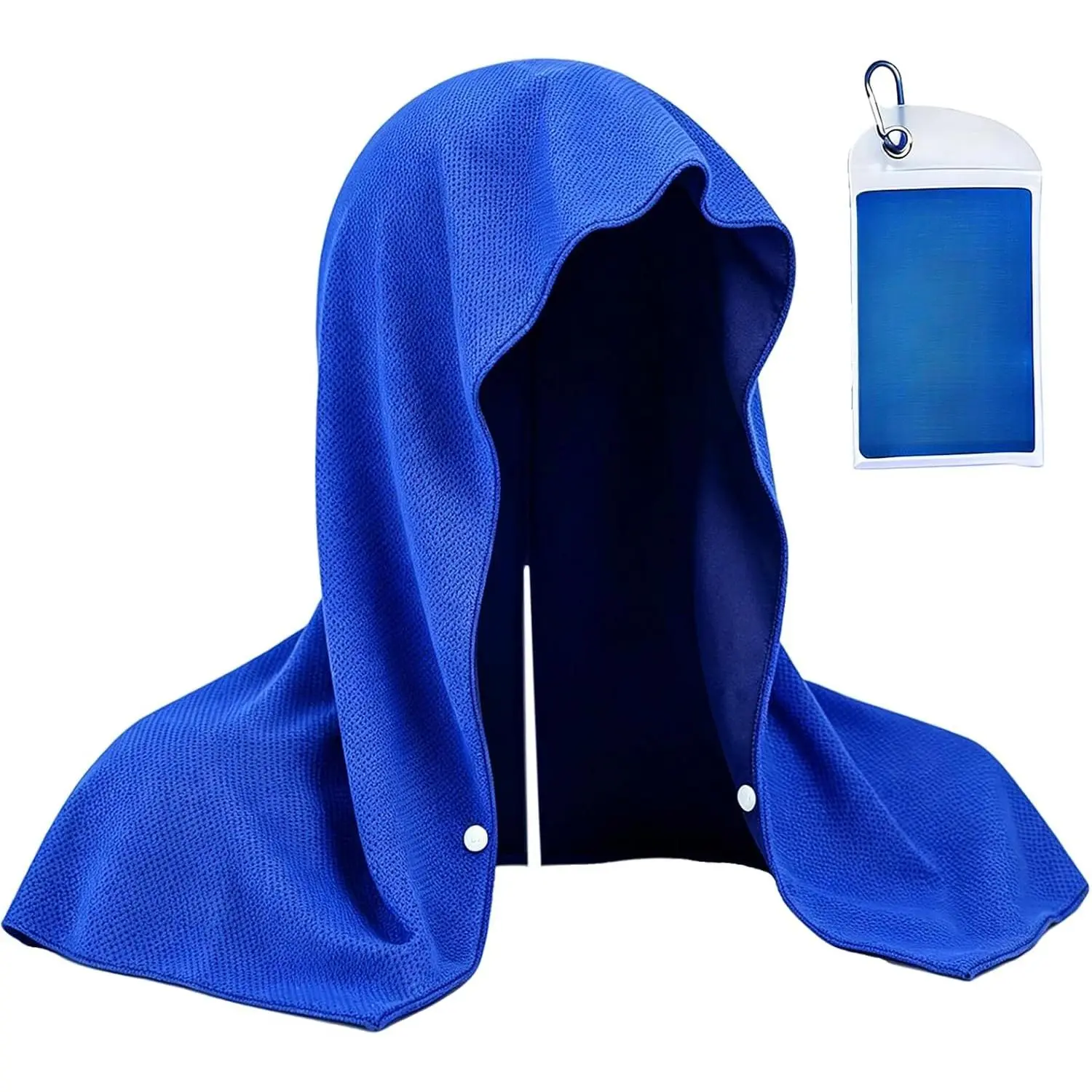 Cooling Hoodie Towel, UPF 50+ Sun Protection Ice Towel,  Cooling Towels for  and ,  for , Gym, Workout, Yoga, Running & Hot Weather