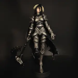 Undead King Yaribed Armor Girl Figure Model, Desktop Car Ornament, Collectible Handmade Doll, Unique Design, Perfect Gift, Decor Figurine
