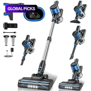 Cordless Vacuum Cleaner, 3 Cleaning Modes, Anti-Tangle Design, 1.5L Dust Cup,Lightweight&portable Vacuum for Hard Floors, Carpets, Pet Hair, Cars, Home Cleaning Tool, House Cleaning Gadgets