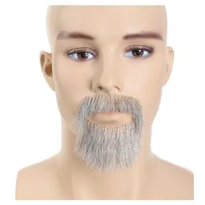 Fake Beard Mustache Facial Decoration, Cosplay Accessory, Film & Theater Prop, Halloween Christmas Costume, Fun Dress-Up Item, Party Photo Prop