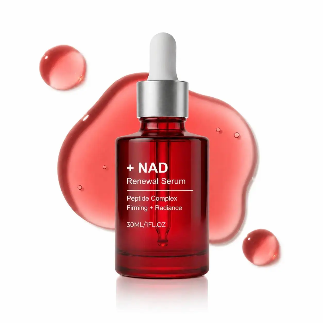NAD+ Firming Serum with EGF & Collagen Extract, Anti-Aging, Plumping, Radiance-Boosting Complex, Cares for Fine Lines, Skin Elasticity & Firmness for Youthful-Looking Skin, 30mL/1.01fl.oz., Korean Skincare, K-Beauty