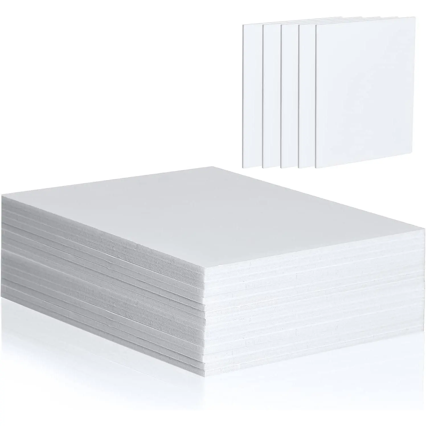 16Pcs 16.5" x 11.75" White Foam Board 3/16" Thickness, A3 White Poster Board Foam Core Backing Board for Projects, White Mat Boards for Art Presentations Crafts Display