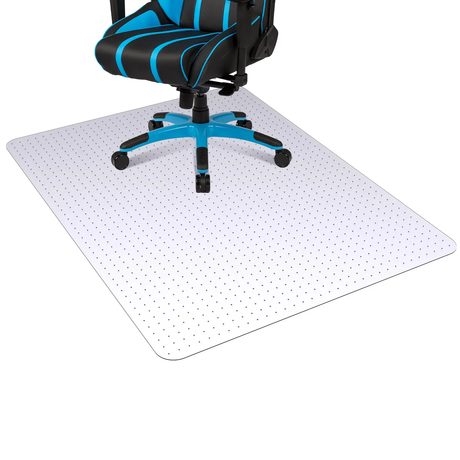 Garvee Office Chair Mat for Carpet Floors, Durable Non-Slip Plastic Floor Protector for Under Computer Desk Chairs, Ideal for Workspaces