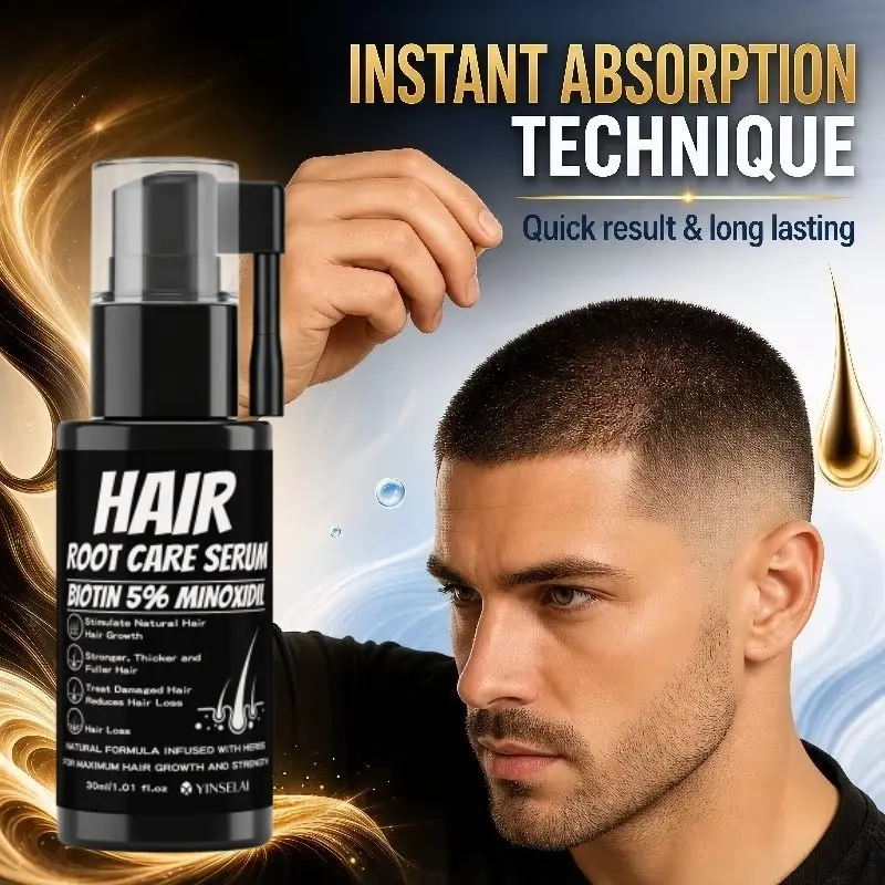 Hair Growth & Repair Serum – Biotin 5% Minoxidil, Thicker Fuller Healthier Hair 30ml