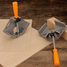 4 PCS Corner Clamps for Woodworking, 90 Degree Angle Clamps, Swing Jaw Aluminum Frame Clamps for Precise and Easy Fixing 4 PCS Corner Clamps for Woodworking, 90 Degree Angle Clamps, Swing Jaw Aluminum Frame Clamps for Precise and Easy Fixing