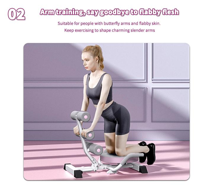 Multi-Functional Adjustable Ab Machine - Home Gym Ab Workout Bench & Sit Up Machine for Abdominal Exercises, Versatile Exercise Chair for Full Body Workouts, Flexible Ab Trainer with Adjustable Modes, Sturdy Fitness Equipment for Home Core Training