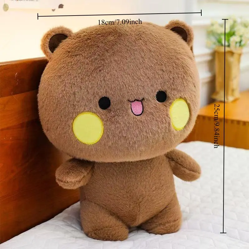 Bubu and Dudu Plushie Toy Cute Yier Panda Bear Plush Toys Kawaii Soft Dolls Pillows Collection Plushies Ornaments X-mas Gifts
