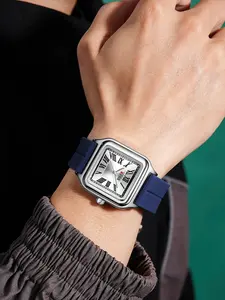 Unisex Watch, New Waterproof Classic Square Business Casual Watch, Vintage Roman Numerals Fashion Watch, Best Gift for Men and Women