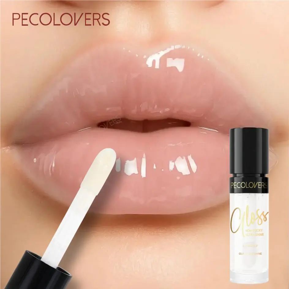 1pc Long-Lasting Waterproof Glossy Lip Gloss ,Hydrating Moisturizing Lip Gloss,Dry Lips, Sleek Packaging, Smooth Application