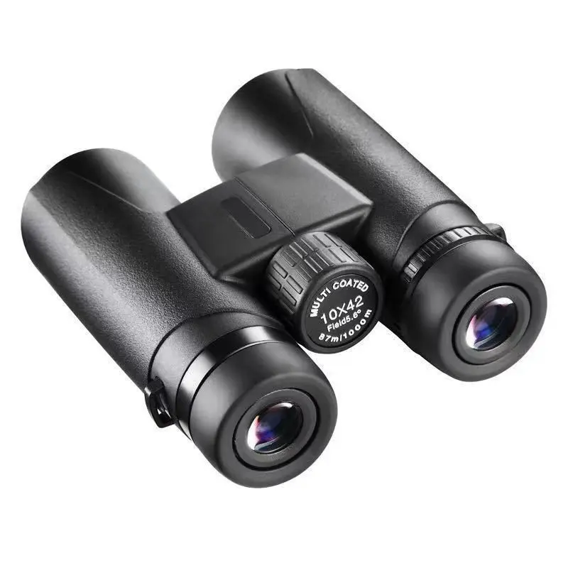 10x42 Straight Tube Outdoor High Definition Binoculars, Portable High Magnification, Stable Body, HD Imaging, Ideal for Hiking, Nature Observation, Travel Enthusiasts