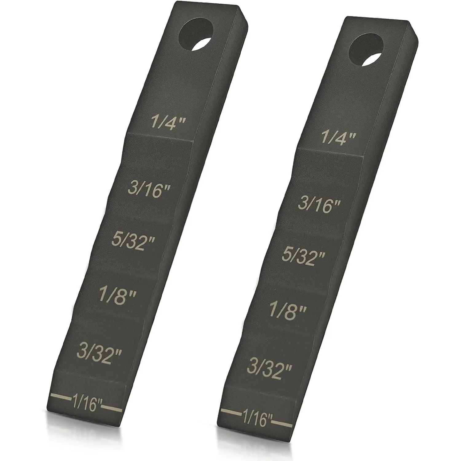 2130 Small Pipe Spacer Wedge Stepped Gauge, (3/4" x 4") Welding Wedges | Pipe Fitting Wedges, Step Wedge Fit for Pipe Spacing Welding, 2PCS