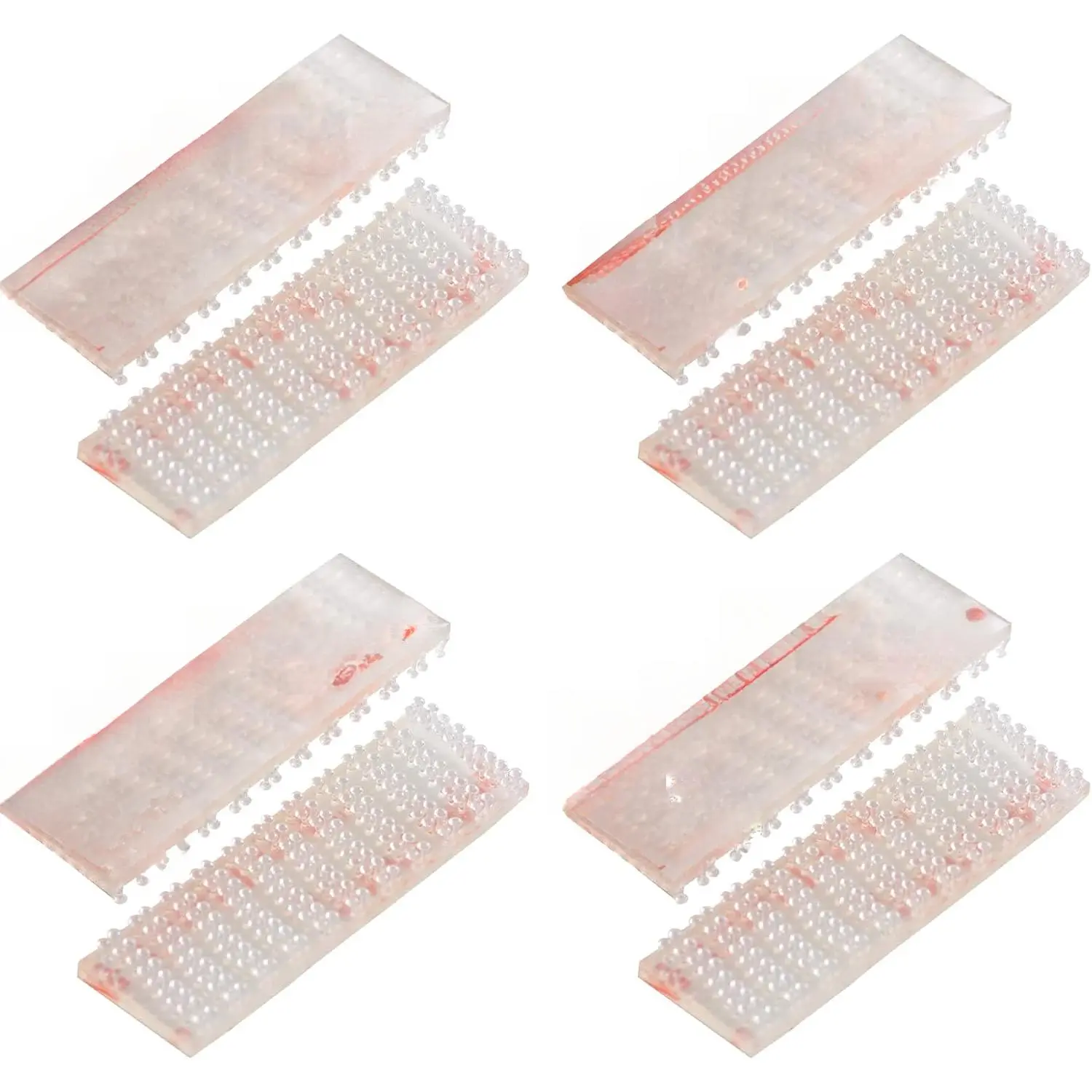 8 Pieces EZ Pass Mounting Strips with Adhesive for EZ Pass/iPass Illinois/Sunpass Cars Windshield Toll Transponder Holders Sticky Replacement Double Sided Tape Sticker