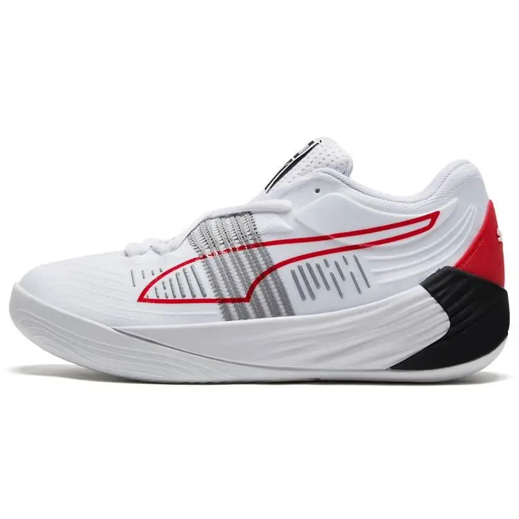 Puma Fusion Nitro 'White High Risk Red' 195514-04