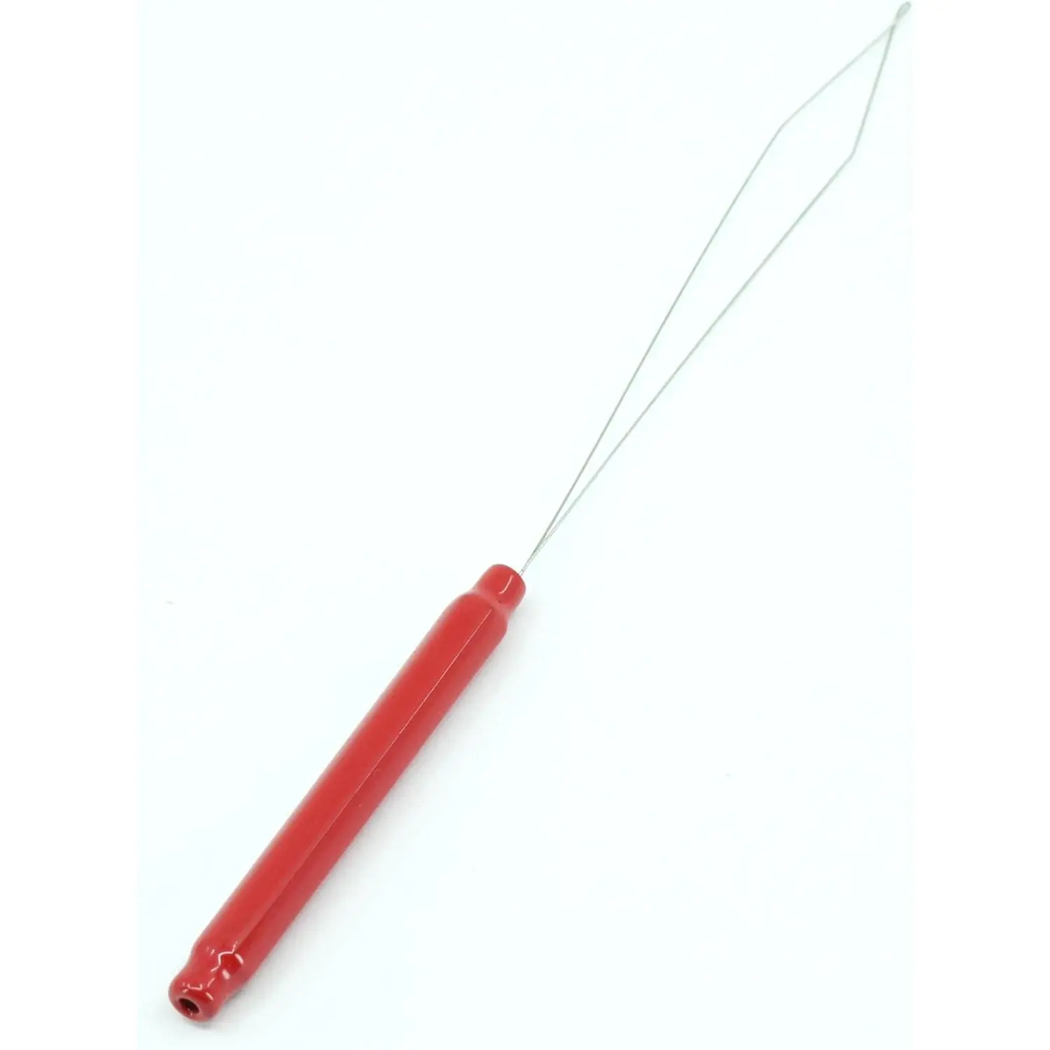 Fly Fishing Lure Making Kit Threader Hair Hook Tying Tool Copper Threader Fly Tying Winding Needle