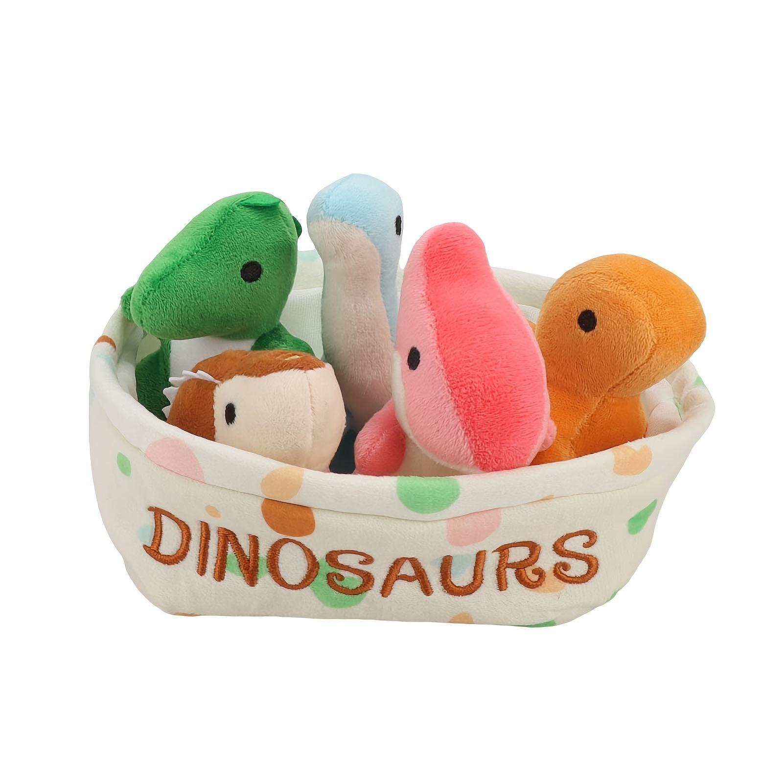 Emotion Support Stuffed Animal Plush Toy, 6 Counts Cute Animal Plush Toy, Birthday Gifts, Cuddly Stuffed Animal, Soft Stuffed Animal