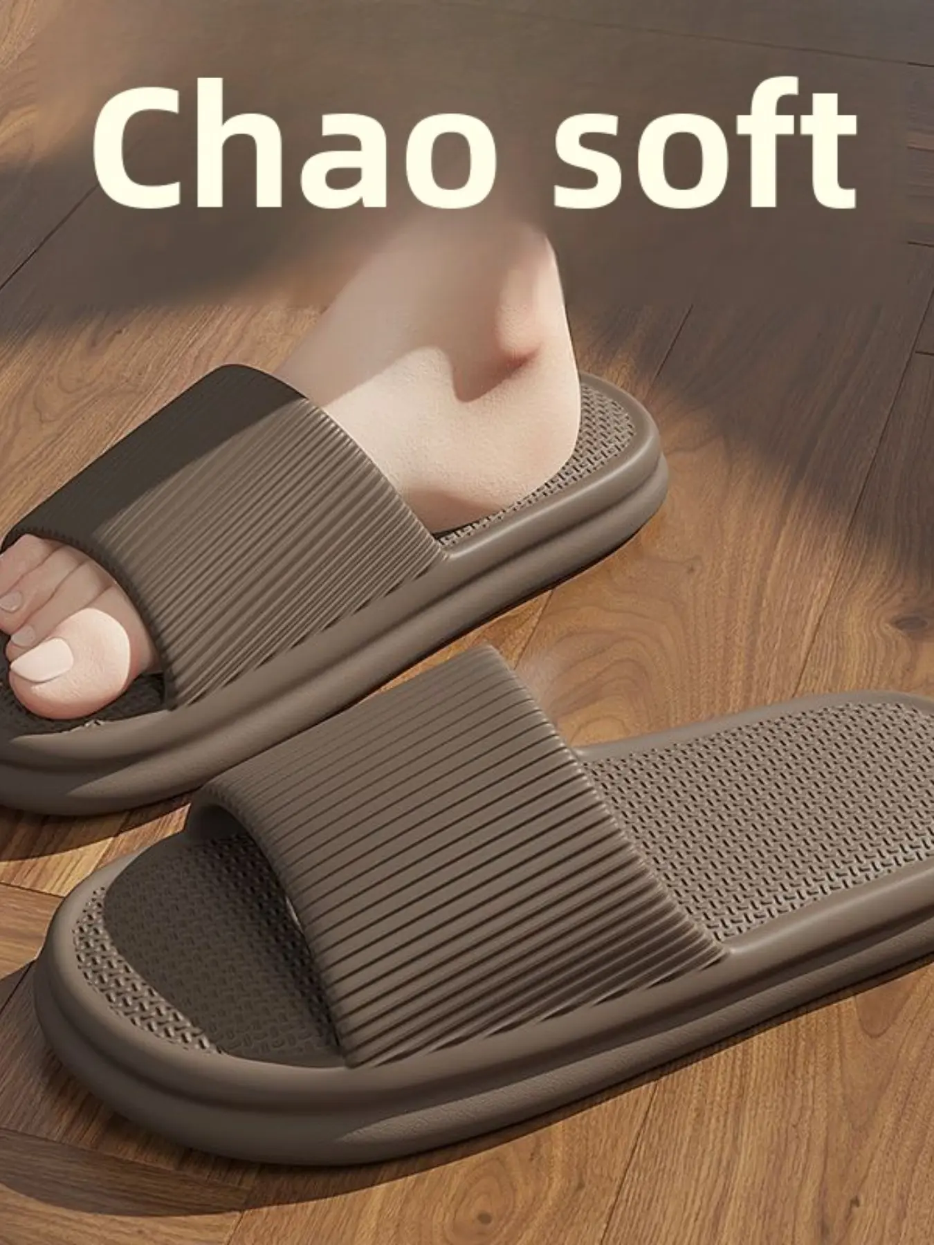 Eva Slippers, Cloud Sandals, Pillow Soft Slide Slippers, Thick Soled Slippers, Thick Sole Shoes, Versatile Colors, Ideal for Bathroom, Walking, Beach Use